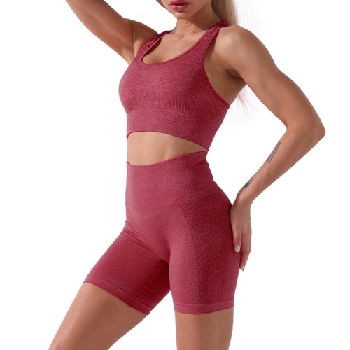 Women Sport Bra and Shorts Set Cycling Yoga Leggings Hollow Out Racer Back Tops High Waist Pants for Gym Home Streets 2Pcs
Women Sport Bra and Shorts Set Cycling Yoga Leggings Hollow Out Racer Back Tops High Waist Pants for Gym Home Streets 2Pcs