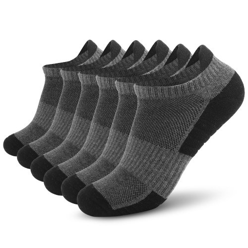 6 Pairs Sports Ankle Socks Low-cut Socks Athletic Running Socks Outdoor Fitness Breathable Quick Dry Socks Wear-resistant Anti-skid No-Show Socks For Marathon Running Cycling
6 Pairs Sports Ankle Socks Low-cut Socks Athletic Running Socks Outdoor Fitness Breathable Quick Dry Socks Wear-resistant Anti-skid No-Show Socks For Marathon Running Cycling