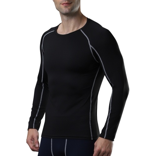 Men Athletic Shirt Quick Dry Elastic Base Layer O-Neck Long Sleeve Sport Workout T-Shirt Tops
Men Athletic Shirt Quick Dry Elastic Base Layer O-Neck Long Sleeve Sport Workout T-Shirt Tops