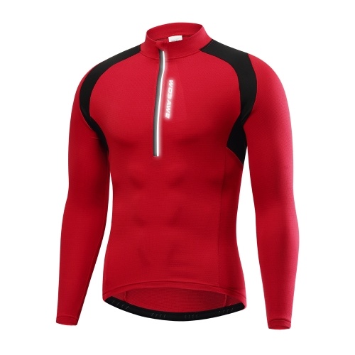 Men Half Zipper Long Sleeve Cycling Jersey Quick Dry Breathable MTB Mountain Bike Bicycle Shirt Cycling Clothing
Men Half Zipper Long Sleeve Cycling Jersey Quick Dry Breathable MTB Mountain Bike Bicycle Shirt Cycling Clothing