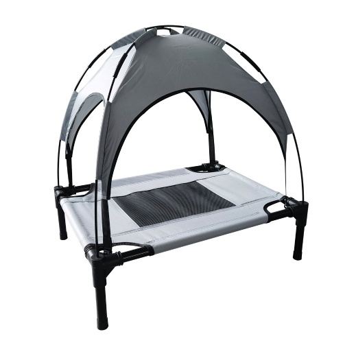 Elevated Dog Bed with Canopy Outdoor Pet Cot Portable Sunshade Pet Tent Cooling Bed for Dogs Cats Camping Beach, S
Elevated Dog Bed with Canopy Outdoor Pet Cot Portable Sunshade Pet Tent Cooling Bed for Dogs Cats Camping Beach, S