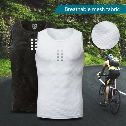 Men's Sleeveless Cycling Undershirt Quick Dry Bike Base Layer Vests Summer Running Vest Elastic Breathable Sport Clothing For Running Jogging Cycling Gym Fitness
Men's Sleeveless Cycling Undershirt Quick Dry Bike Base Layer Vests Summer Running Vest Elastic Breathable Sport Clothing For Running Jogging Cycling Gym Fitness