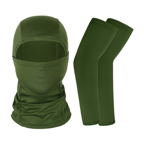 Summer Face Cover Arm Sleeves Set Women Men Breathable Face Protection Sun Protection Long Arm Sleeves for Camping Cycling Running Mounteering Fishing
Summer Face Cover Arm Sleeves Set Women Men Breathable Face Protection Sun Protection Long Arm Sleeves for Camping Cycling Running Mounteering Fishing