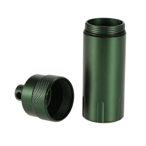 Water Resistant Every Day Carry Matches Cap Survival Medications Pills Match Case Container Bottle Carry Gear Aluminum Alloy
Water Resistant Every Day Carry Matches Cap Survival Medications Pills Match Case Container Bottle Carry Gear Aluminum Alloy