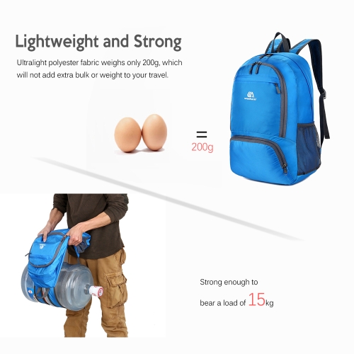 Lightweight Packable Backpack Water-resistant Foldable Travel Backpack Daypack Bag Outdoor Sport Camping Hiking Cycling
Lightweight Packable Backpack Water-resistant Foldable Travel Backpack Daypack Bag Outdoor Sport Camping Hiking Cycling