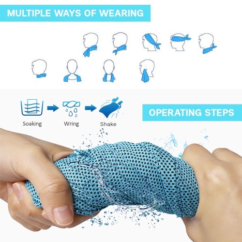 BLUEFILED Sport Cooling Towel Microfiber Quick Dry Towel for Travel Hiking Camping Yoga Fitness Gym Running
BLUEFILED Sport Cooling Towel Microfiber Quick Dry Towel for Travel Hiking Camping Yoga Fitness Gym Running