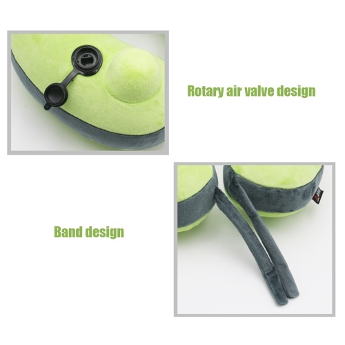 Soft Travel Pillow for Cervical Spine Neck Protection U-shaped Air Blowing Airplane Pillows Green
Soft Travel Pillow for Cervical Spine Neck Protection U-shaped Air Blowing Airplane Pillows Green