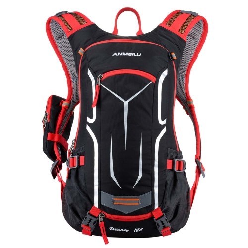 18L Water-resistant Breathable Cycling Bicycle Bike Shoulder Backpack Ultralight Outdoor Sports Riding Travel Mountaineering Hydration Water Bag Unisex with Rain Cover
18L Water-resistant Breathable Cycling Bicycle Bike Shoulder Backpack Ultralight Outdoor Sports Riding Travel Mountaineering Hydration Water Bag Unisex with Rain Cover