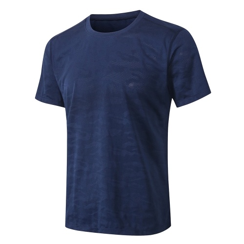 Men Sports T-shirt Camouflage Print Quick Dry Elastic O Neck Short Sleeve Running Fitness Exercise Gym Sportswear
Men Sports T-shirt Camouflage Print Quick Dry Elastic O Neck Short Sleeve Running Fitness Exercise Gym Sportswear