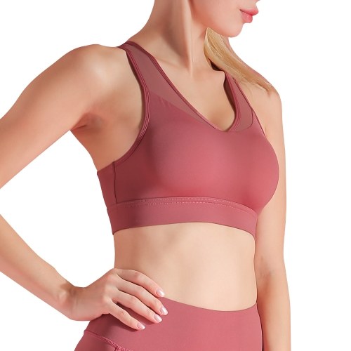 Women Sports Bra Mesh Splicing Crop Top Breathable Quick-Dry Vest Yoga Fitness Underwear
Women Sports Bra Mesh Splicing Crop Top Breathable Quick-Dry Vest Yoga Fitness Underwear