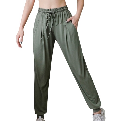 Women Sport Pants Quick Dry with Pockets Drawstring Elastic Waist Trouser Joggers Casual
Women Sport Pants Quick Dry with Pockets Drawstring Elastic Waist Trouser Joggers Casual