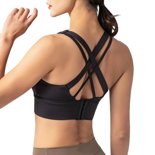 Woman Sports Bra Push-up Shockproof Quick Dry Padded Crop-Top Four Hook-and-eye Tank-Top Underwear Yoga Workout Fitness Running
Woman Sports Bra Push-up Shockproof Quick Dry Padded Crop-Top Four Hook-and-eye Tank-Top Underwear Yoga Workout Fitness Running