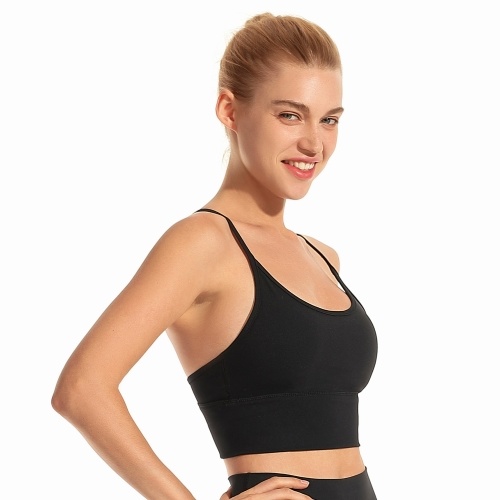 Women Sport Bra Wireless Removable Pad Strappy Running Gym Yoga Fitness Sport Cami Tank Top
Women Sport Bra Wireless Removable Pad Strappy Running Gym Yoga Fitness Sport Cami Tank Top