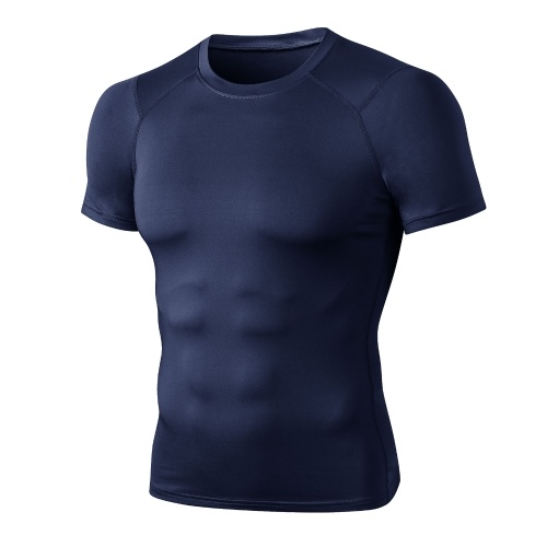 Men Sport T-Shirt Quick Dry Elastic Slim Tops O-Neck Short Sleeves Running Gym Fitness
Men Sport T-Shirt Quick Dry Elastic Slim Tops O-Neck Short Sleeves Running Gym Fitness