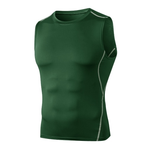 Men Tank Top Sleeveless O-Neck Vest Quick-dry Slim Fit Tights Top Fitness Athletic Training Muscle Sweatshirt
Men Tank Top Sleeveless O-Neck Vest Quick-dry Slim Fit Tights Top Fitness Athletic Training Muscle Sweatshirt