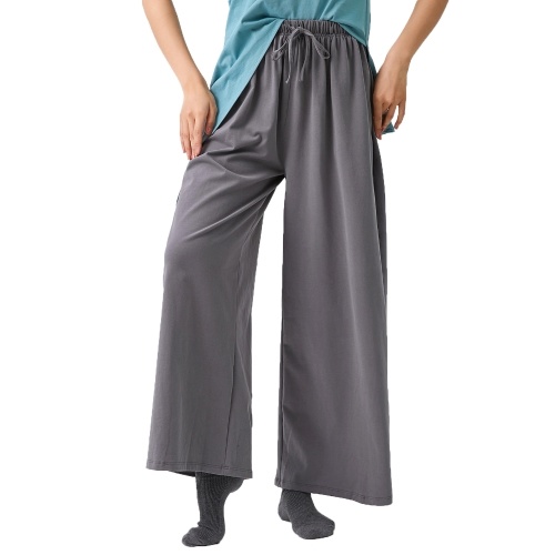 Women Cotton Yoga Sweatpants Wide Leg Lounge Joggers Drawstring Solid Loose Workout Fitness Pants with Pockets
Women Cotton Yoga Sweatpants Wide Leg Lounge Joggers Drawstring Solid Loose Workout Fitness Pants with Pockets