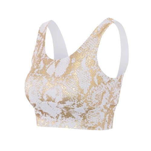 Women Sports Bra Snake Skin Print Removable Padded Elastic Longline Camisole Yoga Running Gym Tank Tops
Women Sports Bra Snake Skin Print Removable Padded Elastic Longline Camisole Yoga Running Gym Tank Tops