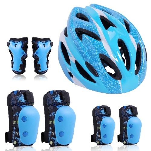 7 in 1 Kids Bike Helmet Pads Adjustable Protective Skateboard Helmet Children Sports Protective Gear Set
7 in 1 Kids Bike Helmet Pads Adjustable Protective Skateboard Helmet Children Sports Protective Gear Set