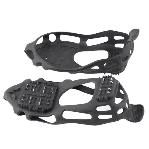 24-Teeth Ice Spikes Claws Crampon Winter Snow Spikes Ski Ice Shoe-Covers Steel Grippers Cleats for Climbing Walking Hiking on Snow Ice Dirt
24-Teeth Ice Spikes Claws Crampon Winter Snow Spikes Ski Ice Shoe-Covers Steel Grippers Cleats for Climbing Walking Hiking on Snow Ice Dirt