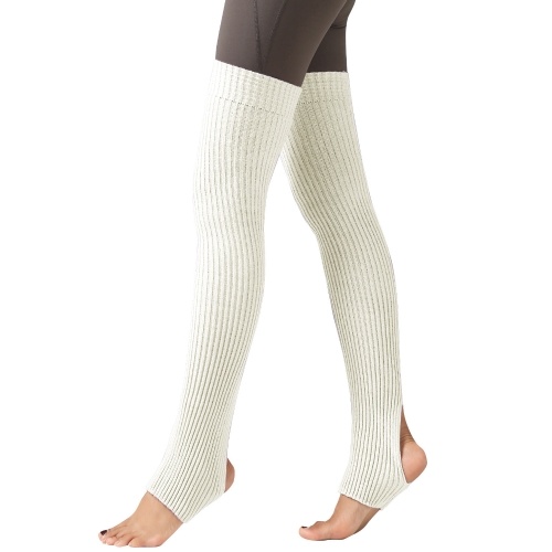 Women Yoga Stockings Open Heel Ribbed Knit Thigh High Leg Warmers for Ballet Dancing Lounging
Women Yoga Stockings Open Heel Ribbed Knit Thigh High Leg Warmers for Ballet Dancing Lounging
