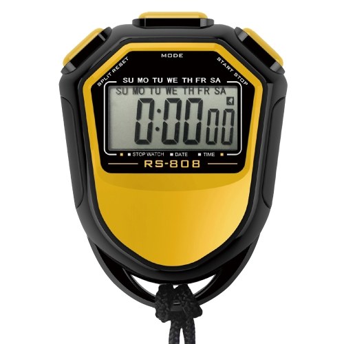 Waterproof Stopwatch Digital Handheld LCD Timer Chronograph Sports Counter with Strap for Swimming Running Football Training
Waterproof Stopwatch Digital Handheld LCD Timer Chronograph Sports Counter with Strap for Swimming Running Football Training