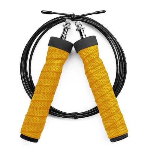 Steel Skipping Rope Fitness Steel Jump Rope Adjustable Speed Rope for Home Gym Workout Fitness Training
Steel Skipping Rope Fitness Steel Jump Rope Adjustable Speed Rope for Home Gym Workout Fitness Training