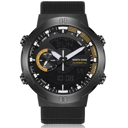 Men's Digital Watch Running Sports Watch with Worldtime Alarm Stopwatch LED Backlight Waterproof 50M World Time Illuminator Wristwatch Analog Watch
Men's Digital Watch Running Sports Watch with Worldtime Alarm Stopwatch LED Backlight Waterproof 50M World Time Illuminator Wristwatch Analog Watch