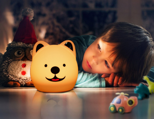 Colorful Silica Gel Bedroom Romantic Atmosphere Lamp Remote Control Desk Light LED Little Dog Sleeping Lights
Colorful Silica Gel Bedroom Romantic Atmosphere Lamp Remote Control Desk Light LED Little Dog Sleeping Lights