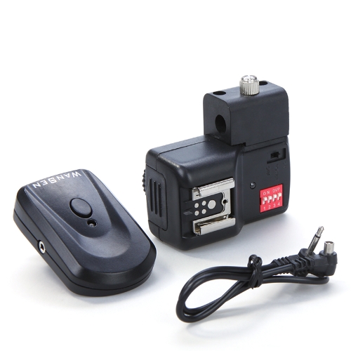 Andoer 16 Channels Radio Wireless Remote Speedlite Flash Trigger with Umbrella Hole/Holder
Andoer 16 Channels Radio Wireless Remote Speedlite Flash Trigger with Umbrella Hole/Holder