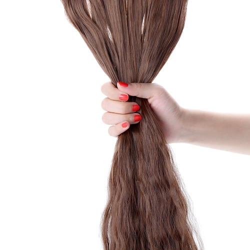 24'' 60cm Long Curly Hair Extension Corn Women Waving Hairs 5 Clips in Hair Extensions
24'' 60cm Long Curly Hair Extension Corn Women Waving Hairs 5 Clips in Hair Extensions
