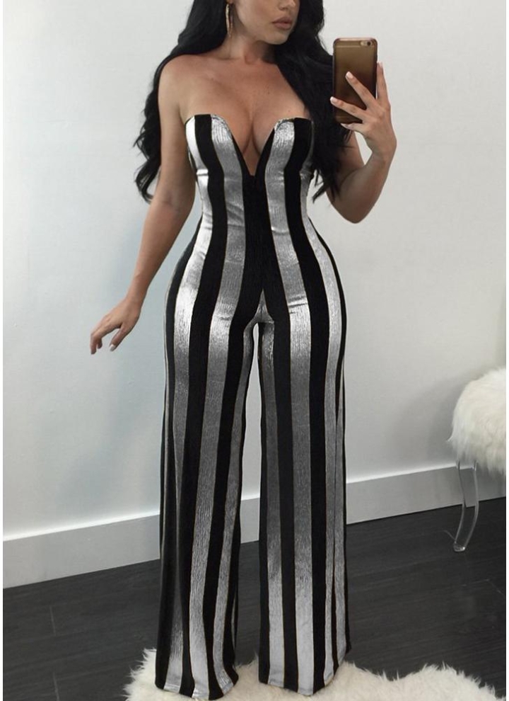 bandeau romper jumpsuit