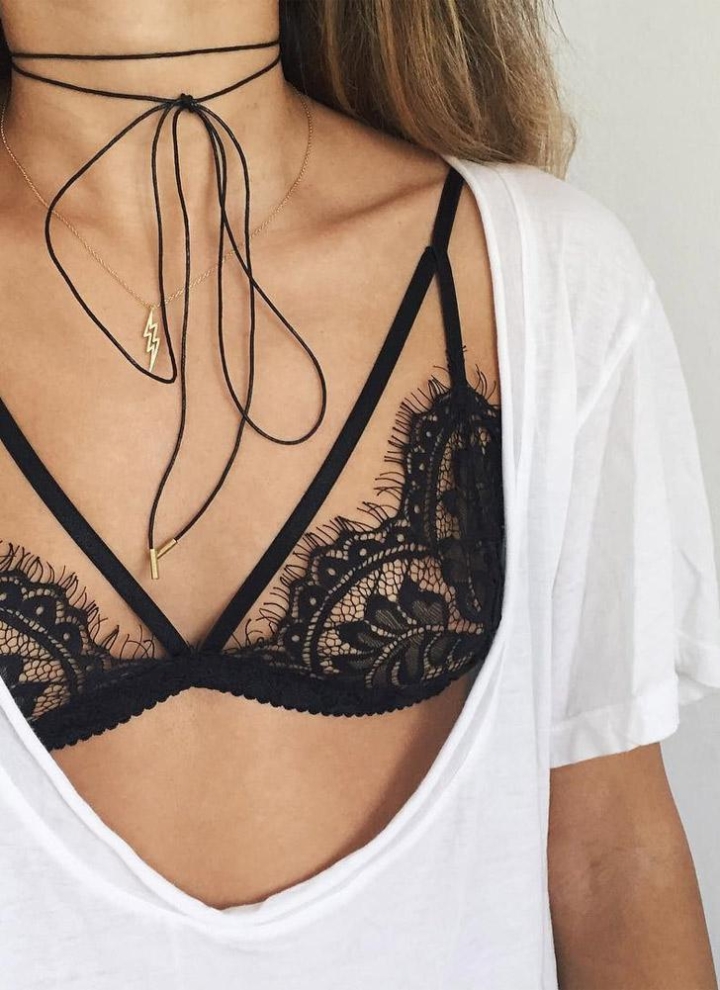 Womens Ladies Eyelash Lace Strappy Vest Top Unpadded Bralet Top Lace Bra Crop To