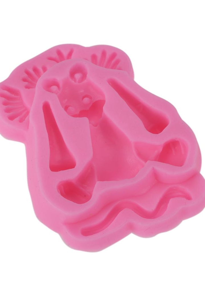 Baby Animal Rabbit Lion Elephants Giraffes Monkey Candy Jello 3D Silicone DIY Cake Chocolate Moulds Tools