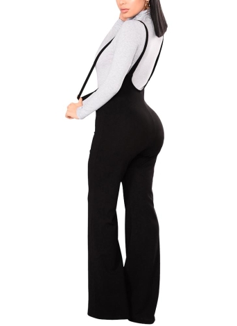 flared trouser jumpsuit