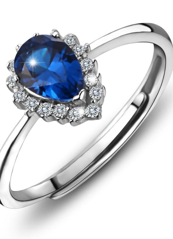 Romacci 925 Sterling Silver Ring Women Wedding Jewelry