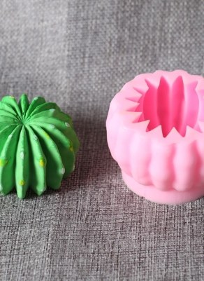 DIY 3D Mini Cactus Balls Silicone Mold Cake Decorating Tools Kitchen Accessories Cookie Chocolate Baking Mould Bakeware Supplies
