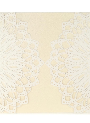 Type 2 Anself 10Pcs Lace Wedding Party Invitation Card for Bridal Shower Birthday Pink