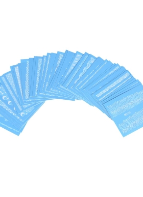 48 bltter nail sticker set gemischte muster nagel papier spitze nail art styling set diy wasserzeichen manikre tattoos - Muster Nagel 48 bltter nail sticker set gemischte muster nagel papier spitze nail art styling set diy wasserzeichen manikre tattoos - Muster Nagel