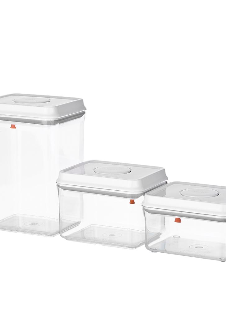 2pcs kleine Kunststoff Aufbewahrungsbox klar Mehrzweck-Teile Produkt Case AB