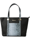 PU Leather Crocodile Texture Zipper Elegant 6 Pieces Tote Bag Set