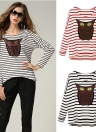 Women T-Shirt Long Sleeve Casual Top Blouse