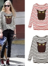 Women T-Shirt Long Sleeve Casual Top Blouse