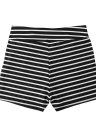 Summer Casual Striped High Elastic Waist Women's Shorts
