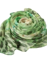 Nouveau Femmes mince longue écharpe Châle imprimé floral double couche élégante Pashmina Beach Girl Cap Cover-up