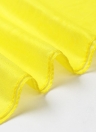 Nuovo chiffon delle donne sciarpa stampa floreale a contrasto lungo e sottile Pashmina scialle di seta Beach di occultamento Giallo / Rosa