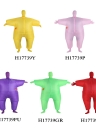 Funny Adult Size Inflatable Full Body Costume Suit Air Fan Operated Blow Up Fancy Dress Halloween Sports Party Fat Inflatable Jumpsuit Costume