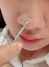 Acero inoxidable espinilla comedón Facial Acné limpiador extremos doble acero inoxidable grano y espinilla Remover acné Extractor Remover herramienta seguridad