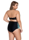 Maillot de bain en bikini à taille haute