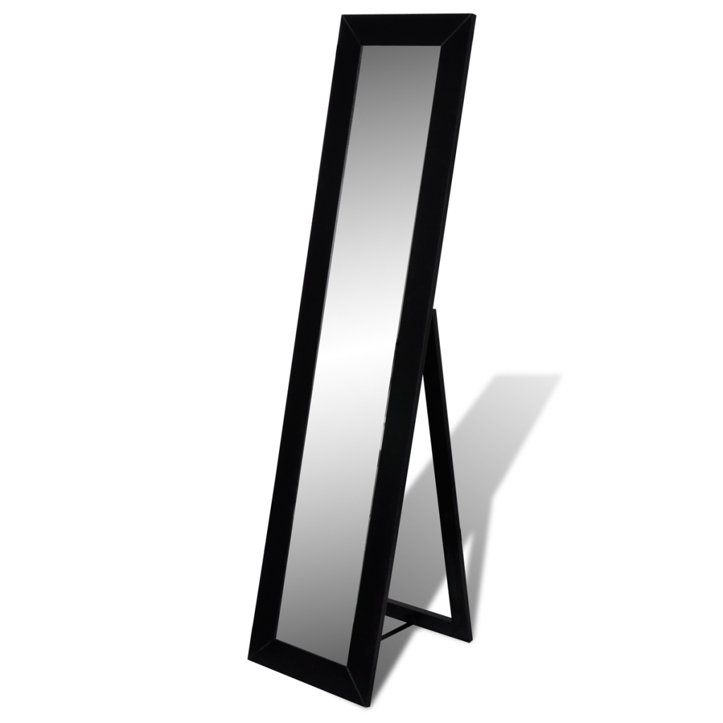Free Standing Mirror Full Length Black Lovdock Com Free Standing Mirror Full Length Black