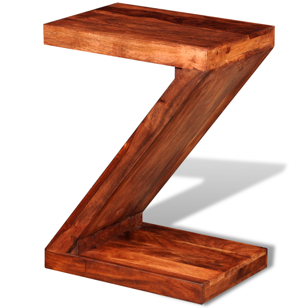z side table dakota sheesham solid wood zshaped side table wood lovdockcom z side table dakota sheesham solid wood zshaped side table wood lovdockcom